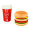 Детские кухни и бытовая техника - Игровой набор Viga Toys Гамбургер и кола (51602)#3