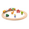 Залізниці та потяги - Ігровий набір Viga Toys Залізниця 19 деталей (51615)#2