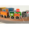 Залізниці та потяги - Ігровий набір Viga Toys Залізниця 19 деталей (51615)#3