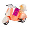 Транспорт і улюбленці - Транспорт для ляльок Our Generation Скутер бежевий (BD37361Z)#2