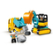Конструкторы LEGO - Конструктор LEGO DUPLO Грузовик и гусеничный экскаватор (10931)#3
