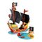 Фігурки чоловічків - Ігровий набір Janod Корабель піратів 3D (J08579)#2