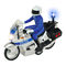 Транспорт і спецтехніка - Іграшковий мотоцикл Dickie toys Поліцейський патруль із фігуркою та ефектами 15 см (3712004)#2