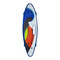 Пенниборд - Пенни борд Shantou jinxing Синий с белой волной 56х15 см (JP-HB-31-3)#2