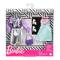 Одяг та аксесуари - Одяг Barbie Два вбрання Сарафан у клітинку та срібляста спідниця із бантиком (FYW82/GHX62)#2