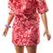 Куклы - Кукла Barbie Fashionistas в красном платье в турецкий огурец (GHW65)#2