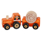 Машинки для малюків - Дерев'яна іграшка Cubika Трактор (15351)#3
