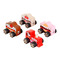 Машинки для малышей - Деревянная игрушка Cubika Поезд-пирожное на магнитах (15382) (4823056515382)#2