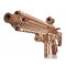 3D-пазли - Тривимірний пазл Wood Trick Штурмова гвинтівка AR-T механічний (37) (4820195190937)#3