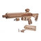 3D-пазли - Тривимірний пазл Wood Trick Штурмова гвинтівка AR-T механічний (37) (4820195190937)#4