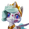 Фигурки персонажей - Интерактивная игрушка My Little Pony Волшебный поцелуй Принцесса Силестия с сюрпризами (E9107)#3