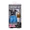 Одяг та аксесуари - Одяг Barbie Чорна кофтинка з квітами джинсові шорти окуляри та сумка (FYW85/FLP79)#2