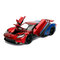 Транспорт і спецтехніка - Машина Jada Spider-Man Форд GT з фігуркою Людини-павука 1:24 (253225002)#2
