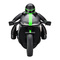 Радиоуправляемые модели - Игрушечный мотоцикл Crazon на радиоуправлении зеленый 1:12 (CZ-333-MT01Bg)#4