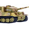 Радиоуправляемые модели - Мини-танк Great Wall Toys на радиоуправлении со звуком коричневый 1:72 (GWT2117-2)#3