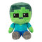 Персонажи мультфильмов - Мягкая игрушка J!NX Minecraft Crafter Зомби 22 см (JINX-10101)#2