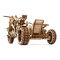3D-пазлы - Трехмерный пазл Ukrainian Gears Мотоцикл Scrambler с коляской механический (6336921)#5