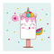 Товары для рисования - Картина-раскраска Rosa Kids Рисовалка Мороженое для пони 20 x 20 см (N0000146)#2