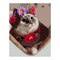 Товари для малювання - Картина за номерами Rosa Start Кіт у вінку 35 x 45 см (N00013571)#2