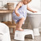 Товари для догляду - Підставка BabyBjorn Step stool біло-сіра (7317680612250)#2