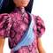 Ляльки - Лялька Barbie Fashionistas із синім волоссям у рожевій сукні (FBR37/GHW57)#3