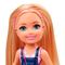 Куклы - Кукла Barbie Club Chelsea Блондинка в джинсовом сарафане (DWJ33/GHV65)#2