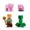 Конструктори LEGO - Конструктор LEGO Minecraft Будинок-свиня (21170)#4