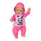 Одежда и аксессуары - Одежда для пупса Baby born Спортивный костюм розовый (830109-1)#2