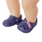 Одежда и аксессуары - Обувь для куклы Baby born Праздничные сандалии со значками синие (828311-2)#2