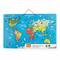 Пазли - Пазл магнітний Viga Toys Карта світу з маркерной дошкою  (44508)#3