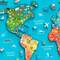 Пазлы - Пазл магнитный Viga Toys Карта мира с маркерной доской на английском (44508EN)#3
