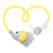 Іграшки для ванни - Іграшка для ванни Yookidoo Дитячий душ слоник жовтий (40209)#2