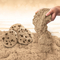 Антистрес іграшки - Кінетичний пісок Kinetic Sand Печиво ароматизований (71473С)#3