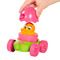 Машинки для малюків - Розвиваюча іграшка Tomy Моя перша машинка Яскраве яйце рожеве (T73088-1)#3