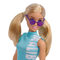 Ляльки - Лялька Barbie Fashionistas блондинка у блакитному топі і леггінсах (GRB50)#3