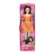 Ляльки - Лялька Barbie Fashionistas шатенка у помаранчевій сукні (GRB52)#4