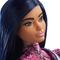 Куклы - Кукла Barbie Fashionistas с синими волосами в розовом платье (GXY99)#3