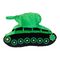 Подушки - М'яка іграшка Wargaming World of tanks Танк KV-2 салатово-чорний (WG043325)#2