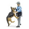 Фигурки человечков - Игровой набор Bruder Полицейский с собакой (62150)#3