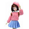Ляльки - Лялька Kurhn Модниця у рожевому пуловері та синій спідниці (6938142030835/3083-3)#4