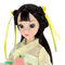 Ляльки - Лялька Kurhn Брюнетка у білій блузі та бірюзовій спідниці (6938142030842/3084-2)#4