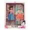 Куклы - Кукла Kurhn Шатенка в розовой блузе и голубой юбке (6938142030842/3084-4)#5