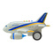Транспорт і спецтехніка - Іграшковий літак Автопром Ukr avia двопалубний 1:160 із ефектами (8903A)#2