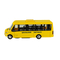 Транспорт и спецтехника - Автомодель Технопарк Автобус iveco daily дети (DAILY-15CHI-YE)#2