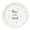 Аксесуари для свят - Одноразові тарілки Talking tables Народжений для любові 12 штук (5052715104134)#2