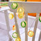 Аксессуары для праздников - Гирлянда светодиодная Talking tables Tropical fiesta Цитрусовые огоньки 1,2 м (FST6-LIGHT-CITRUS)#3