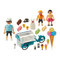 Конструкторы с уникальными деталями - Конструктор Playmobil Family fun Тележка с мороженым (9426)#3