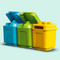 Конструкторы LEGO - Конструктор LEGO DUPLO Мусоровоз и контейнеры для раздельного сбора мусора (10945)#4