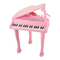 Музыкальные инструменты - Игрушечное пианино-синтезатор Baoli розовое с микрофоном и стульчиком 37 клавиш (BAO-1403-P)#2