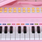 Музыкальные инструменты - Детское пианино-синтезатор Baoli розовое с микрофоном 31 клавиша (BAO-1504C-P)#4